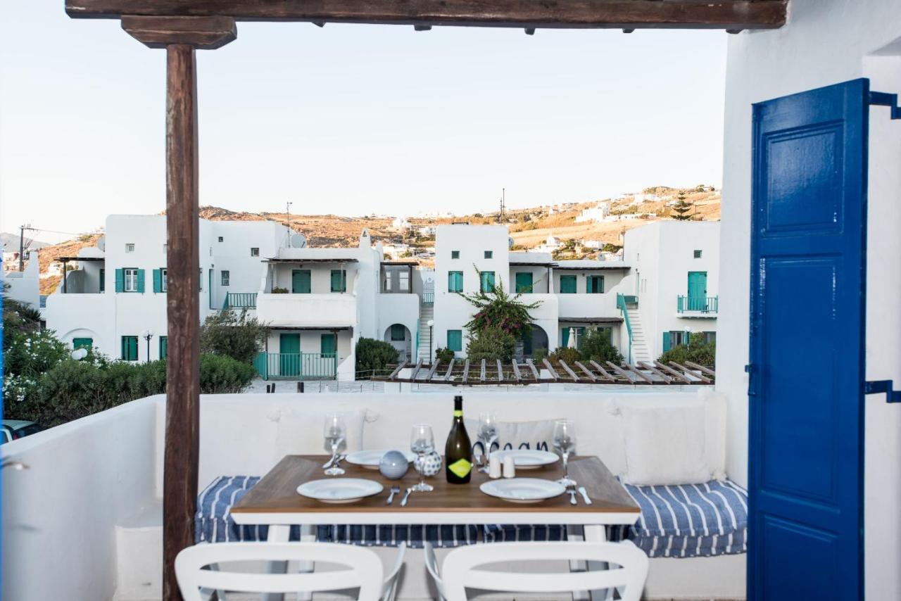 Glamorous 2Br Villa In Ornos With Amazing Sea View! Mykonos Town Bagian luar foto