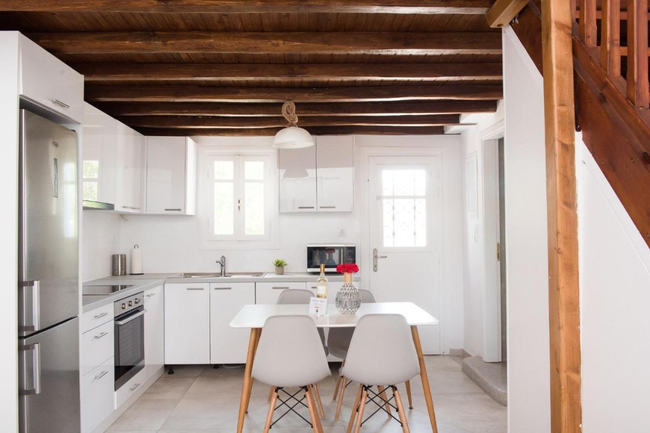 Glamorous 2Br Villa In Ornos With Amazing Sea View! Mykonos Town Bagian luar foto